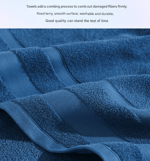 White Premium 3 - Piece 100% Cotton Towel Set - Ultra Soft, Absorbent & Quick - Dry for Bathroom - RnR Galore