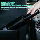 Wireless Charge 6000Pa Suction Powerful Portable Car Vacuum Cleaner Home Duster(Black) - RnR Galore