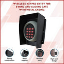 Wireless Keypad Entry For Swing And Sliding Gate with Metal Casing - RnR Galore