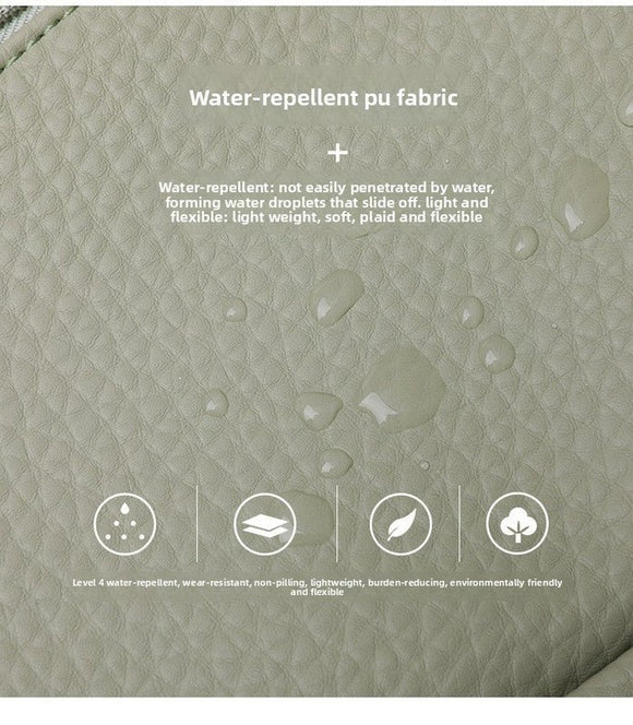 Women's Soft PU Leather Sling Bag Crossbody Chest Purse with Adjustable Boho Strap - Lightweight Multi - Pocket Shoulder Daypack for Travel & Daily Use - Red - RnR Galore