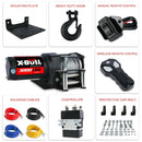 X - BULL Electric Winch 12V 3000LBS Steel Cable Wireless remote ATV UTV Boat Trailer - RnR Galore