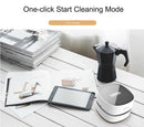 Yellow Rechargeable Cordless Mini Desktop Vacuum - Portable Handheld Cleaner for Desk, Keyboard, Crumb & Dust - RnR Galore
