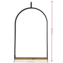 YES4PETS Bird Cage Jumbo Swing Metal Arch Frame Wood Perch Canary Pet Parrot Hanging Toy - RnR Galore