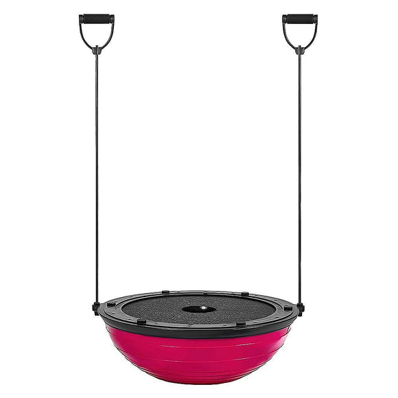 Yoga Balance Trainer Exercise Ball for Arm, Leg, Core Workout with Pump, 2 Resistance Bands - RnR Galore