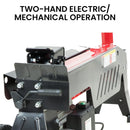 Yukon 7 Ton Electric Log Splitter With Side Protectors Axe Wood Cutter - RnR Galore