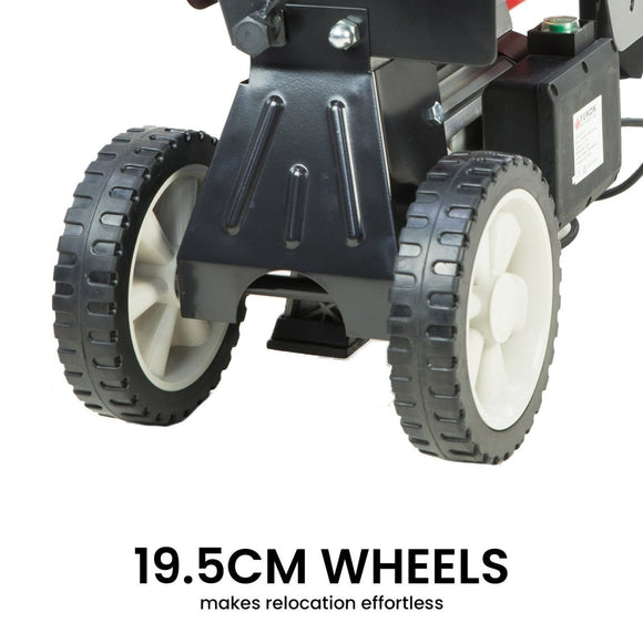 Yukon 7 Ton Electric Log Splitter With Side Protectors Axe Wood Cutter - RnR Galore