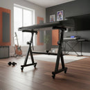 Z - Style Keyboard Stand – Heavy Duty Adjustable Piano Stand for Digital Keyboards & Portable Use - RnR Galore