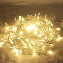 1 Set of 20 LED Plain Warm White Bulb Battery Powered String Lights Christmas Gift Home Wedding Party Bedroom Decoration Table Centrepiece - RnR Galore