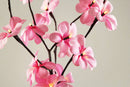 1 Set of 50cm H 20 LED Pink Frangipani Tree Branch Stem Fairy Light Wedding Event Party Function Table Vase Centrepiece Decoration Girl Bedroom - RnR Galore