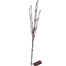 1 Set of 50cm H 20 LED Pink Frangipani Tree Branch Stem Fairy Light Wedding Event Party Function Table Vase Centrepiece Decoration Girl Bedroom - RnR Galore