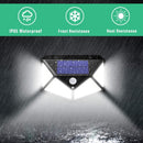 100 Waterproof LED Motion Sensor Solar Security Lights Outdoor (2pack) - RnR Galore