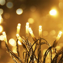 100M Christmas Lights String Fairy Light 500 LED Warm White Jingle Jollys - RnR Galore