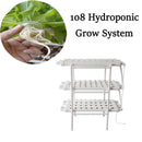 108 Plant Sites Hydroponic Grow Tool Kit Vegetable Garden Hydroponic Grow System - RnR Galore
