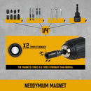 10Pc Magnetic Extension Socket Drill Bit Holder 1/4" Hex Screwdriver Nut Driver - RnR Galore