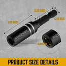 10Pc Magnetic Extension Socket Drill Bit Holder 1/4" Hex Screwdriver Nut Driver - RnR Galore