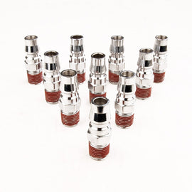 10X 1/4" Nitto Type Male Air Coupling Coupler Fitting Connector 4 x 1.5cm - RnR Galore