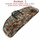 115cm Portable Compound Bow bag Archery Arrows Carry Bag Case With Arrow Holder - RnR Galore