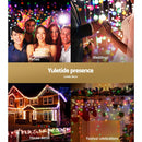 12.5M Christmas Lights Solar Icicle String Light Multi Colour Jingle Jollys - RnR Galore