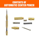 125mm/5" Automatic Centre Punch Adjustable Spring Loaded Metal Drill Tool Glod - RnR Galore