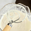 13 INCHES BAKING DOUGH STAINLESS STEEL LARGE WIRE WHISK MIXER BREAD COOKING TOOL - RnR Galore