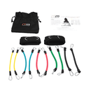 13PC Resistance Bands Set – Fitness Exercise Tubes with Handles & Leg Bands - RnR Galore