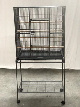 161 cm Bird Cage Parrot Aviary Pet Stand - alone Budgie Perch Castor Wheels - RnR Galore