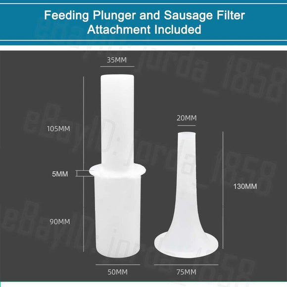 1.63HP Commercial Meat Mincer - Electric Grinder & Sausage Maker Filler 1200W - RnR Galore