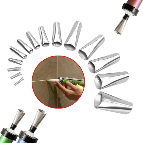 17 Caulking Finisher Caulk Nozzle Applicator Sealant Finishing Scraper Tools - RnR Galore