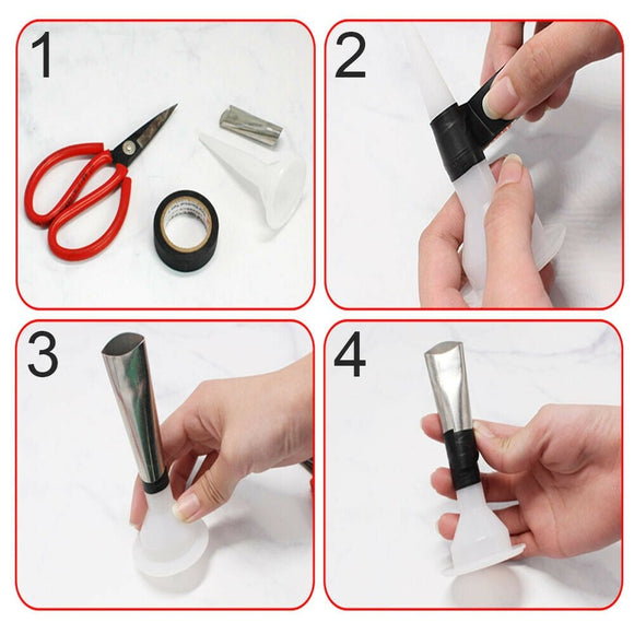 17 Caulking Finisher Caulk Nozzle Applicator Sealant Finishing Scraper Tools - RnR Galore