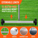 17inch Telescoping Magnetic Sweeper Magnet Broom Rolling Pick Up 8.8Lbs Portable - RnR Galore