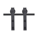 1.8m Sliding Barn Door Hardware Heavy Duty Sturdy Kit - RnR Galore