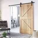 1.8m Sliding Barn Door Hardware Heavy Duty Sturdy Kit - RnR Galore