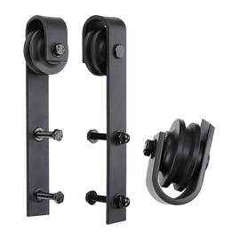 1.8m Sliding Barn Door Hardware Heavy Duty Sturdy Kit - RnR Galore