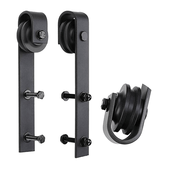 1.8m Sliding Barn Door Hardware Heavy Duty Sturdy Kit - RnR Galore