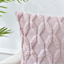 2 Pack Decorative Boho Throw Pillow Covers 45 x 45 cm (Pink) - RnR Galore