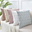2 Pack Decorative Boho Throw Pillow Covers 45 x 45 cm (Pink) - RnR Galore