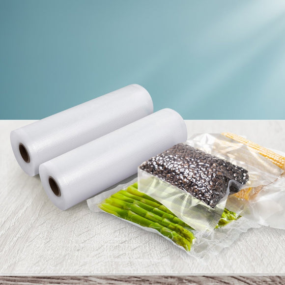 2 Rolls Food Vacuum Sealer Bags Storage Saver Heat Sealing Bag Pack 20CMX6M - RnR Galore