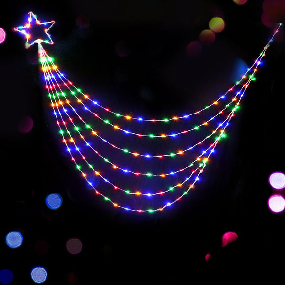 200 LED 3M Christmas Lights Solar String Fairy Light Jingle Jollys - RnR Galore