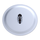 200mm Shower Head Round 304SS Polished Chrome Finish - RnR Galore