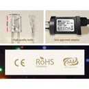 20M Christmas Lights Icicle Light 800 LED Multi - coloured Jingle Jollys - RnR Galore