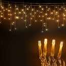 20M Christmas Lights Icicle Light 800 LED Warm White Decor Jingle Jollys - RnR Galore