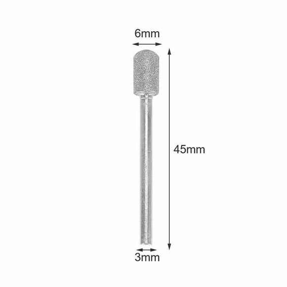 20pcs Diamond Grinding Heads Mini Drill Burrs Bit Set 3mm Shank for Rotary Tool - RnR Galore