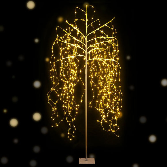 2.1M Christmas Tree 600 LED Solar Jingle Jollys - RnR Galore