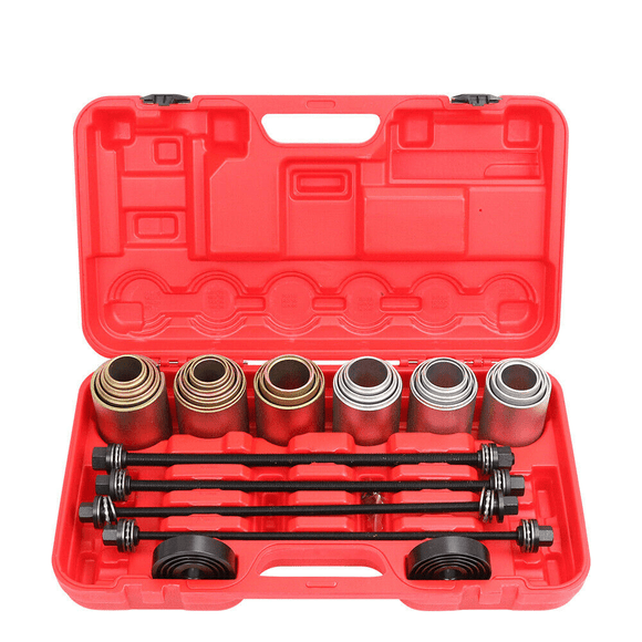 26Pc Universal Press & Pull Sleeve Kit Bush Bearing Remove LCV HGV Engines Tools - RnR Galore