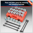 27Pc Universal Pull & Press Sleeve Kit Removal Bushing Driver Set Bearings Seal - RnR Galore