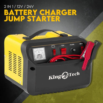 2IN1 Car Battery Charger Jump Starter 12V 24V 40A ATV Boat Tractor - RnR Galore