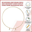2M Wedding Hoop Round Circle Arch Backdrop Flower Display Stand Frame Background - RnR Galore
