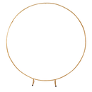 2M Wedding Hoop Round Circle Arch Backdrop Flower Display Stand Frame Background - RnR Galore