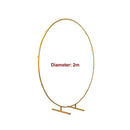 2M Wedding Hoop Round Circle Arch Backdrop Flower Display Stand Frame Background - RnR Galore