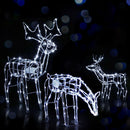3 PCS Christmas Lights Reindeers 250 LED Decorations Jingle Jollys - RnR Galore